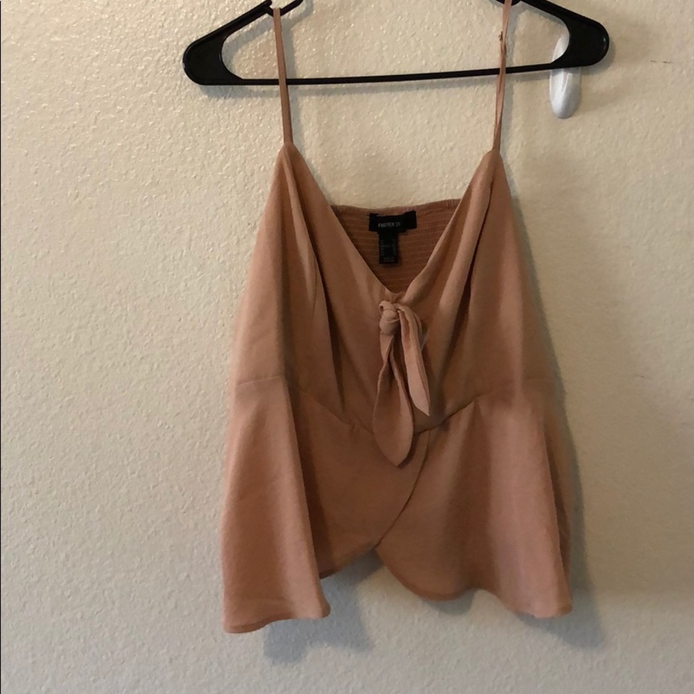 Forever 21 pink tulip tank